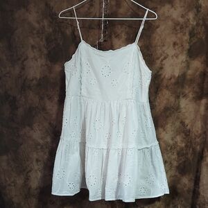 BKK Chance Size Medium White Dress Inv451